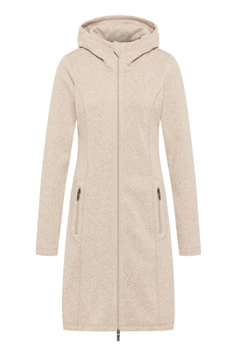 Hooded fleece coat on sale womens