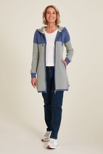 Jaquard Strickjacke