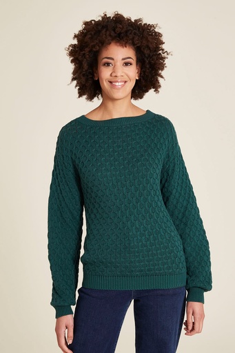 Gemusterter Strickpullover