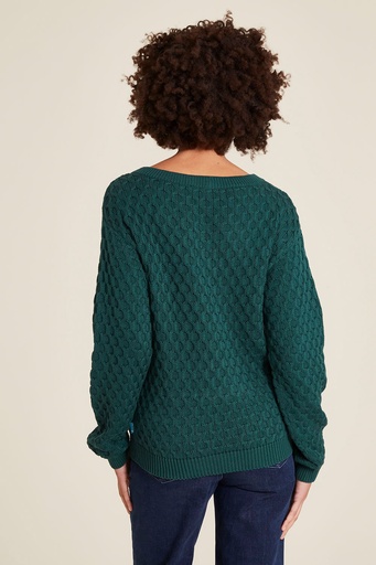 Gemusterter Strickpullover