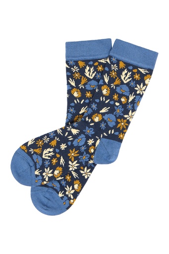 Socken mit floralem Print