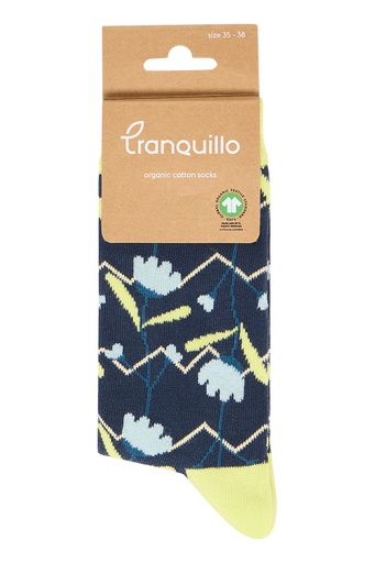 Socken mit floralem Print