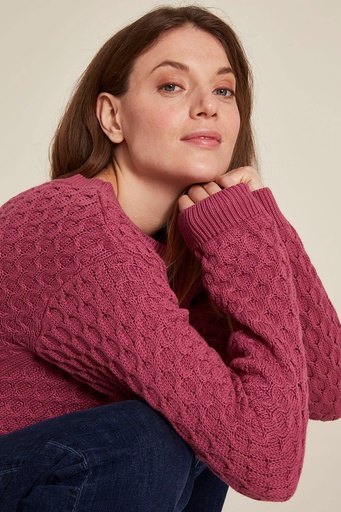 Gemusterter Strickpullover