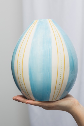 Vase BLUE AQUARELL