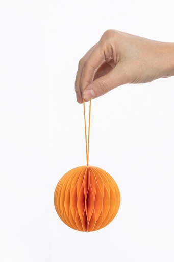 Papieranhänger ORANGE BALL