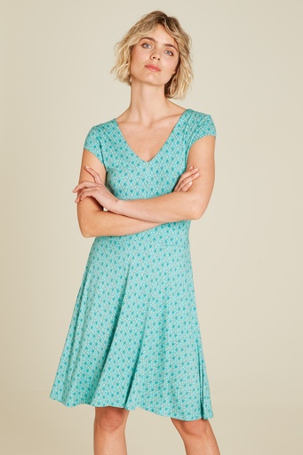 Kleid mit Swing aus EcoVero™ Viskose