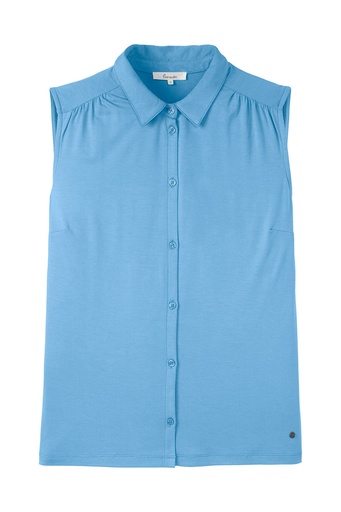 Feminine Bluse aus EcoVero™ Viskose