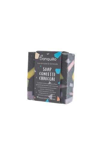 Seife CONFETTI CHARCOAL