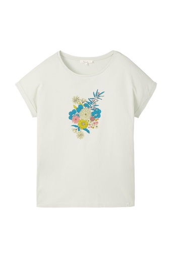 T-Shirt mit floralem Print