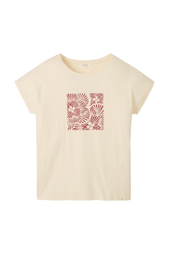 T-Shirt mit floralem Print