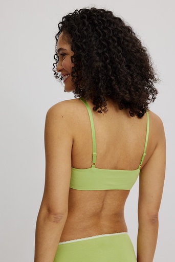 Bralette aus Biobaumwolle