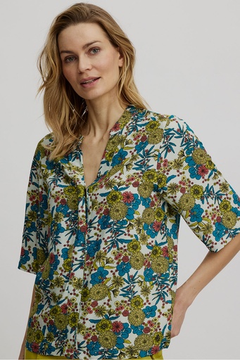 Bluse aus EcoVero™ Viskose