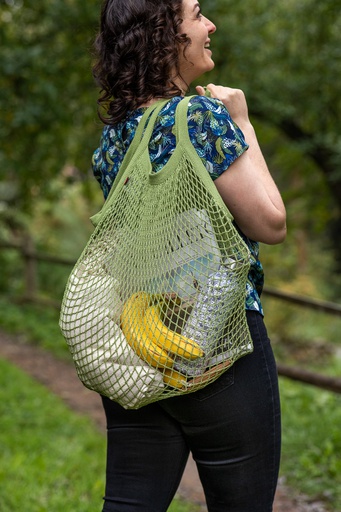 Kikkerland Cotton Net Backpack