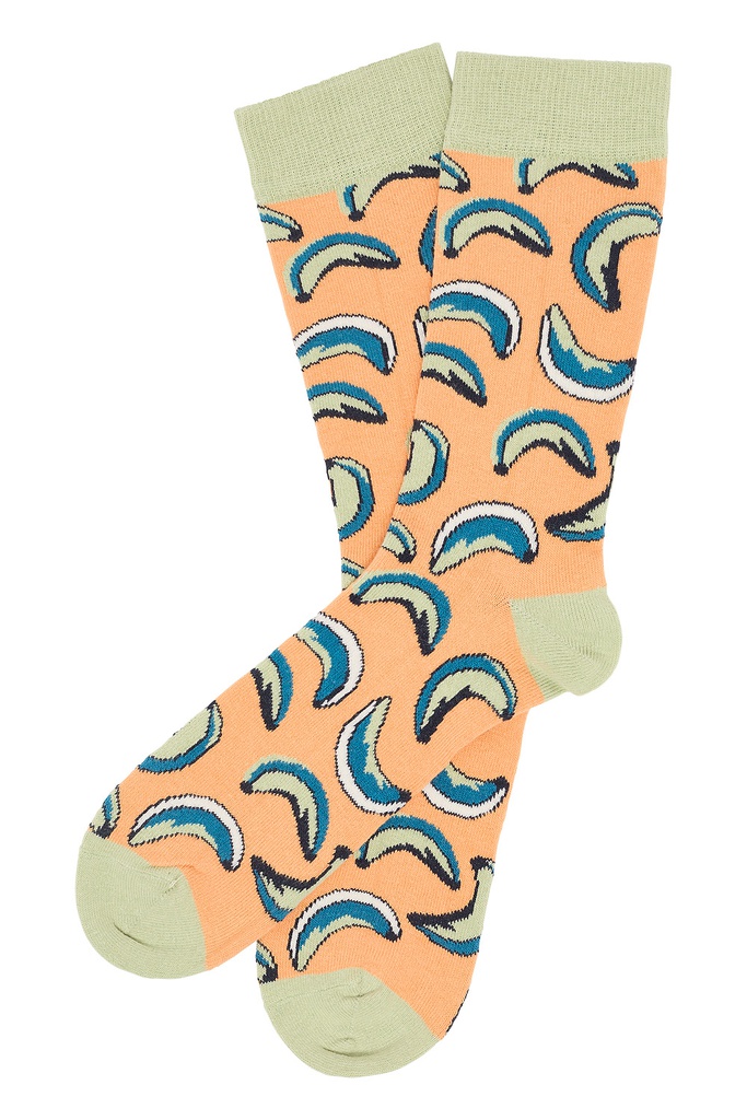 Socken mit Sommerprint