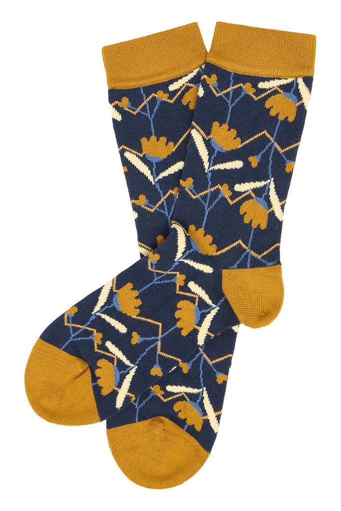 Socken mit floralem Print