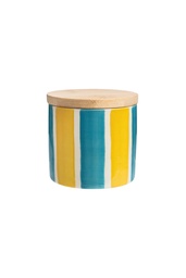 [POR633] Storage tin STRIPES 7,8 cm