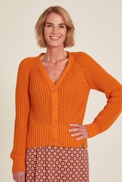 [W24A64] Cozy cardigan (dark peach)