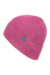 [W24M60] Knitted hat (red violet)