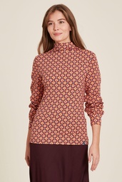 [W24C01] Feminine Jersey-Bluse (tiles)