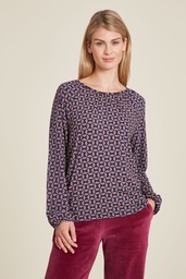 [W24C150] Loose EcoVero™ blouse (fan)