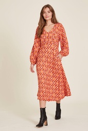 [W24E20] Loose EcoVero™ dress (squared)