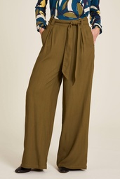 [W24G21] Loose EcoVero™ pants (pesto)