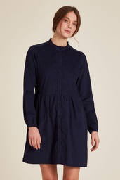 [W24E80] Blouse dress from corduroy (night)