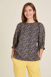 [W24C20] EcoVero™ blouse (bloom)