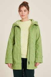 [W24A92] Gefütterte Jacke aus Twill (piquant green)