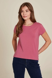 [BAS11] Soft Tencel™ shirt (red violet)