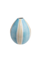 [POR683] Vase BLUE AQUARELL