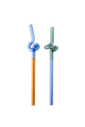 [MX917] Straws RAINBOW, Set of 2