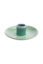 [KH025] Candleholder GREEN CANDY