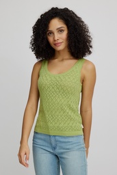 [S25C60] Ajour knitted top (herbal garden)