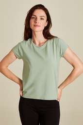 [S25BAS11] Soft Tencel™ shirt (granite green)