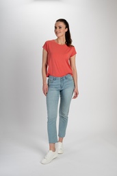 [S25BAS11] Weiches Tencel™ Shirt (coral)