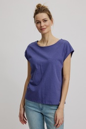 [S25C46] Lässiges Slub-Shirt (skipper blue)