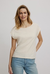 [S25C46] Casual slub shirt (warm sand)