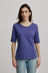 [S25C48] Comfortable slub shirt (skipper blue)