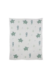 [BS239] Baby blanket TURTLE